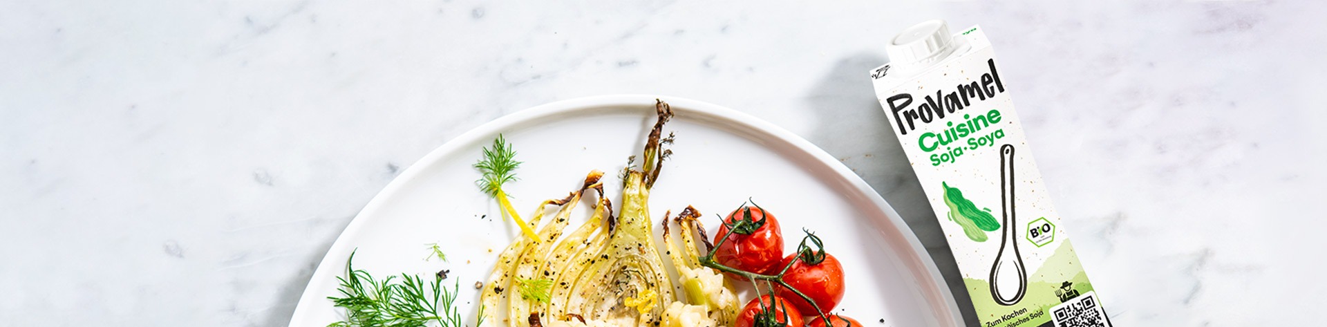 risotto mit geröstetem fenchel und kirschtomaten